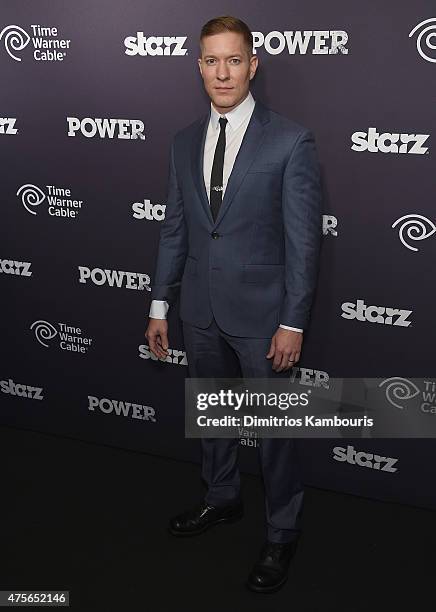 Joseph Sikora attends "Power" Season Two Series Premiere at Best Buy Theater on June 2, 2015 in New York City.