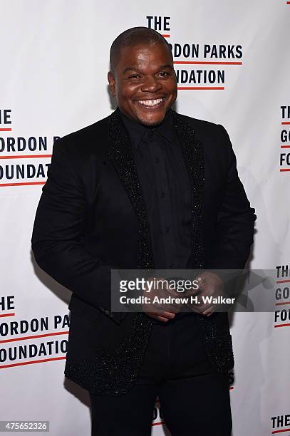 Kehinde Wiley attends the 2015 Gordon Parks Foundation Awards Dinner And Auction at Cipriani Wall Street on June 2, 2015 in New York City.