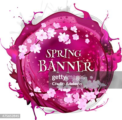 Spring Cherry background Spring Cherry background