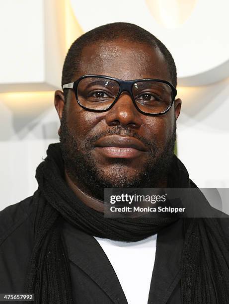 Director Steve McQueen attends Museum Of Modern Art's 2015 Party In The Garden - Arrivals at Museum of Modern Art on June 2, 2015 in New York City.