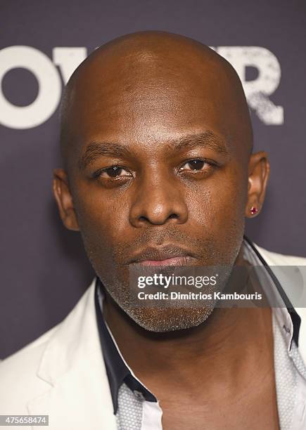 Joe Thomas attends "Power" Season Two Series Premiere at Best Buy Theater on June 2, 2015 in New York City.