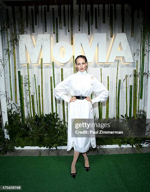 Leelee Sobieski attends the 2015 Museum of Modern Art Party In The Garden and special salute to David Rockefeller on his 100th Birthday at Museum of...