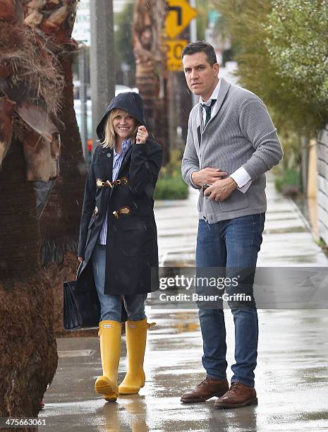 Reese Witherspoon and Jim Toth are seen on February 28, 2014 in Los Angeles, California.