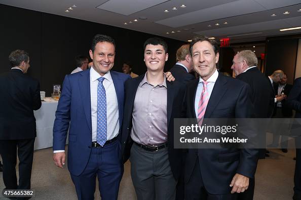 TV Personality Brian Kilmeade and his son pose with Former President... News Photo - Getty Images