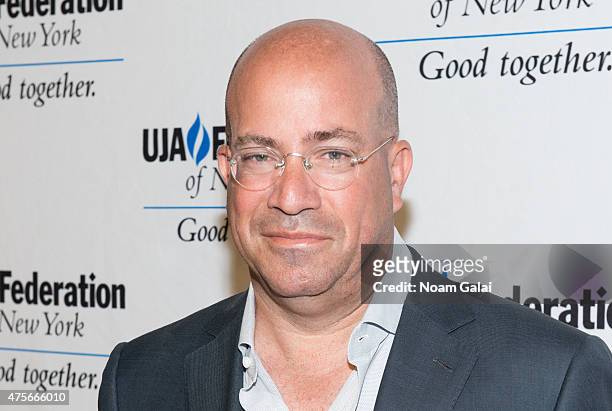 President of CNN Worldwide Jeff Zucker attends the UJA-Federation New York's Entertainment Division Signature Gala at 583 Park Avenue on June 2, 2015...
