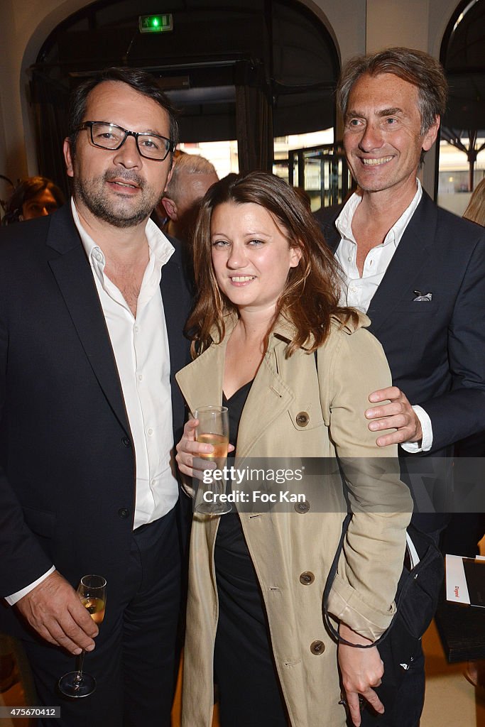 Marie Claire Magazine Litterary Awards 2015 At le Montalembert In Paris