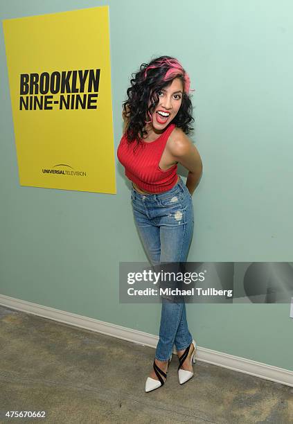 Actress Stephanie Beatriz attends Universal Television's "Brooklyn Nine-Nine" FYC panel at UCB Sunset Theater on June 2, 2015 in Los Angeles,...