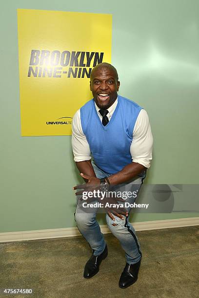 Terry Crews attends the "Brooklyn Nine-Nine" FYC Panel at UCB Sunset Theater on June 2, 2015 in Los Angeles, California.