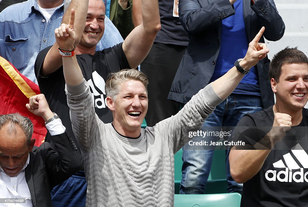 Celebrities at French Open 2015 - Day Ten