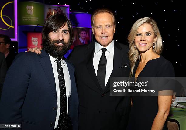 Actors Jason Schwartzman, Lee Majors, and Faith Majors attend United Friends Of The Children Brass Ring Awards Dinner honoring Roy Price and Ande...