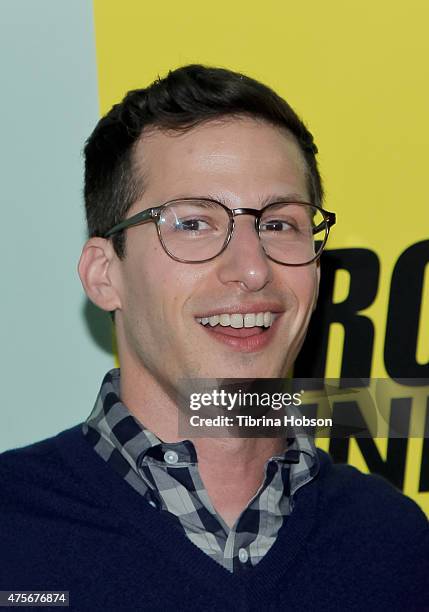 Andy Samberg attends the 'Brooklyn Nine-Nine' FYC panelat UCB Sunset Theater on June 2, 2015 in Los Angeles, California.