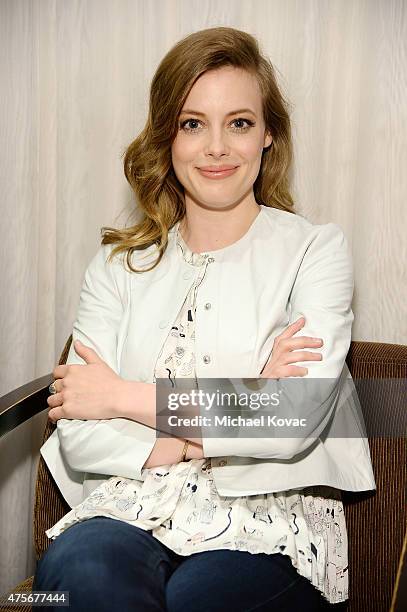 Actress Gillian Jacobs attends the LA Times Envelope Emmy event for "Community" on Yahoo Screen at ArcLight Sherman Oaks on June 2, 2015 in Sherman...