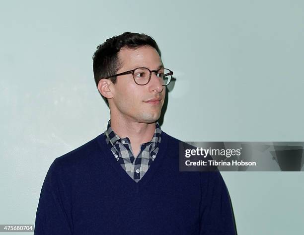 Andy Samberg attends the 'Brooklyn Nine-Nine' FYC panelat UCB Sunset Theater on June 2, 2015 in Los Angeles, California.