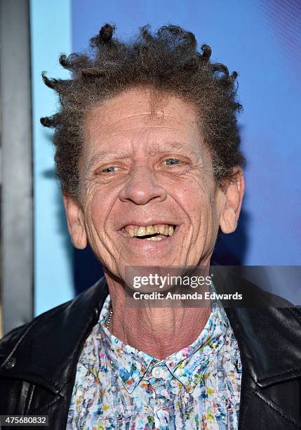 Musician Blondie Chaplin arrives at the "Love & Mercy" Los Angeles premiere at the Samuel Goldwyn Theater on June 2, 2015 in Beverly Hills,...