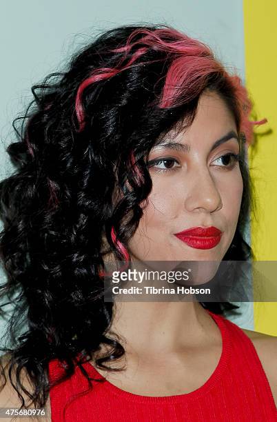 Stephanie Beatriz attends the 'Brooklyn Nine-Nine' FYC panelat UCB Sunset Theater on June 2, 2015 in Los Angeles, California.