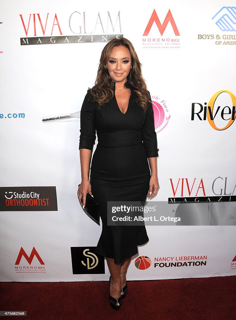 Leah Remini Hosts Viva Glam Issue Launch Party