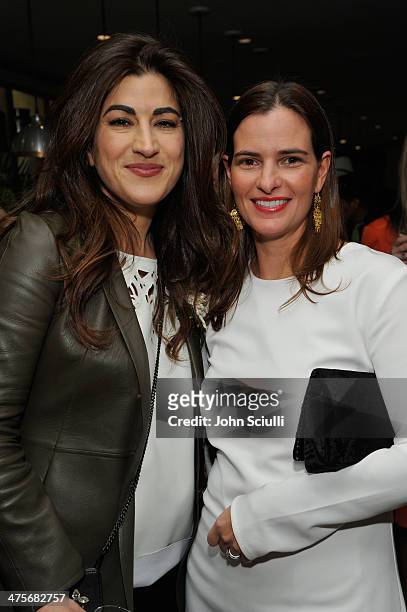 Director Jehane Noujaim attends the Women In Film Pre-Oscar Cocktail Party presented by Perrier-Jouet, MAC Cosmetics & MaxMara at Fig & Olive Melrose...