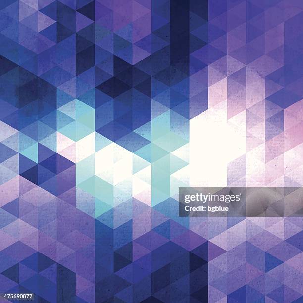 abstract geometric background - stained glass texture stock illustrations
