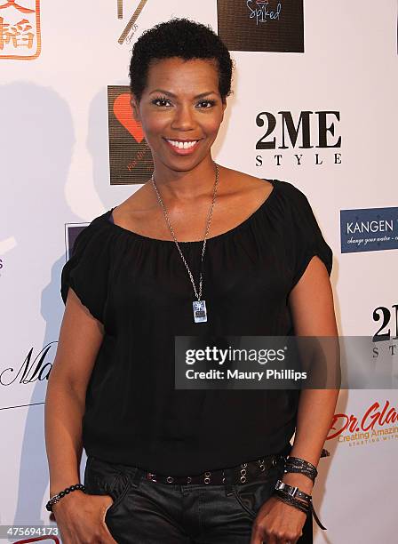 Vanessa Williams arrives at Charmaine Blake Ultra Gold Oscar Gifting Suite on February 28, 2014 in Los Angeles, California.