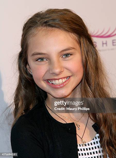 Catlin Camichael arrives at Charmaine Blake Ultra Gold Oscar Gifting Suite on February 28, 2014 in Los Angeles, California.