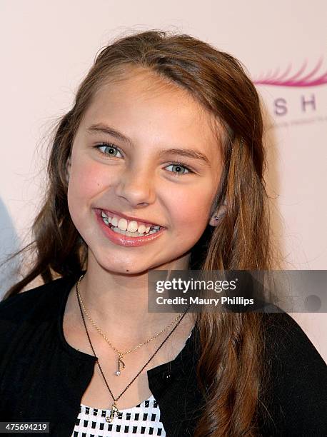 Catlin Camichael arrives at Charmaine Blake Ultra Gold Oscar Gifting Suite on February 28, 2014 in Los Angeles, California.