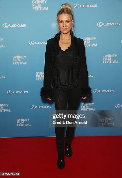 Danielle Spencer arrives at the Sydney Film Festival Opening Night Gala at the State Theatre on June 3, 2015 in Sydney, Australia.