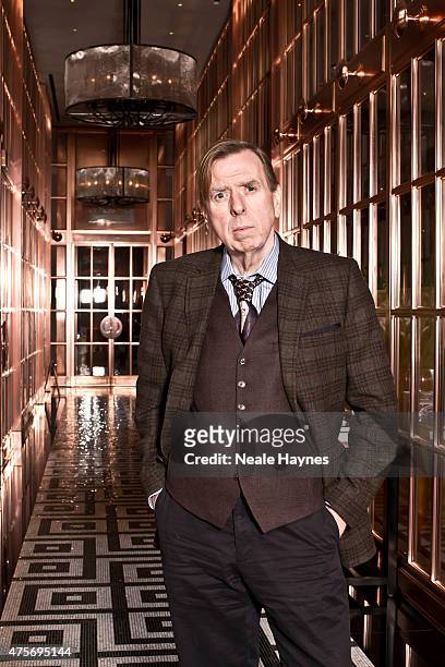 Actor Timothy Spall is photographed for the Times on April 7, 2015 in London, England.