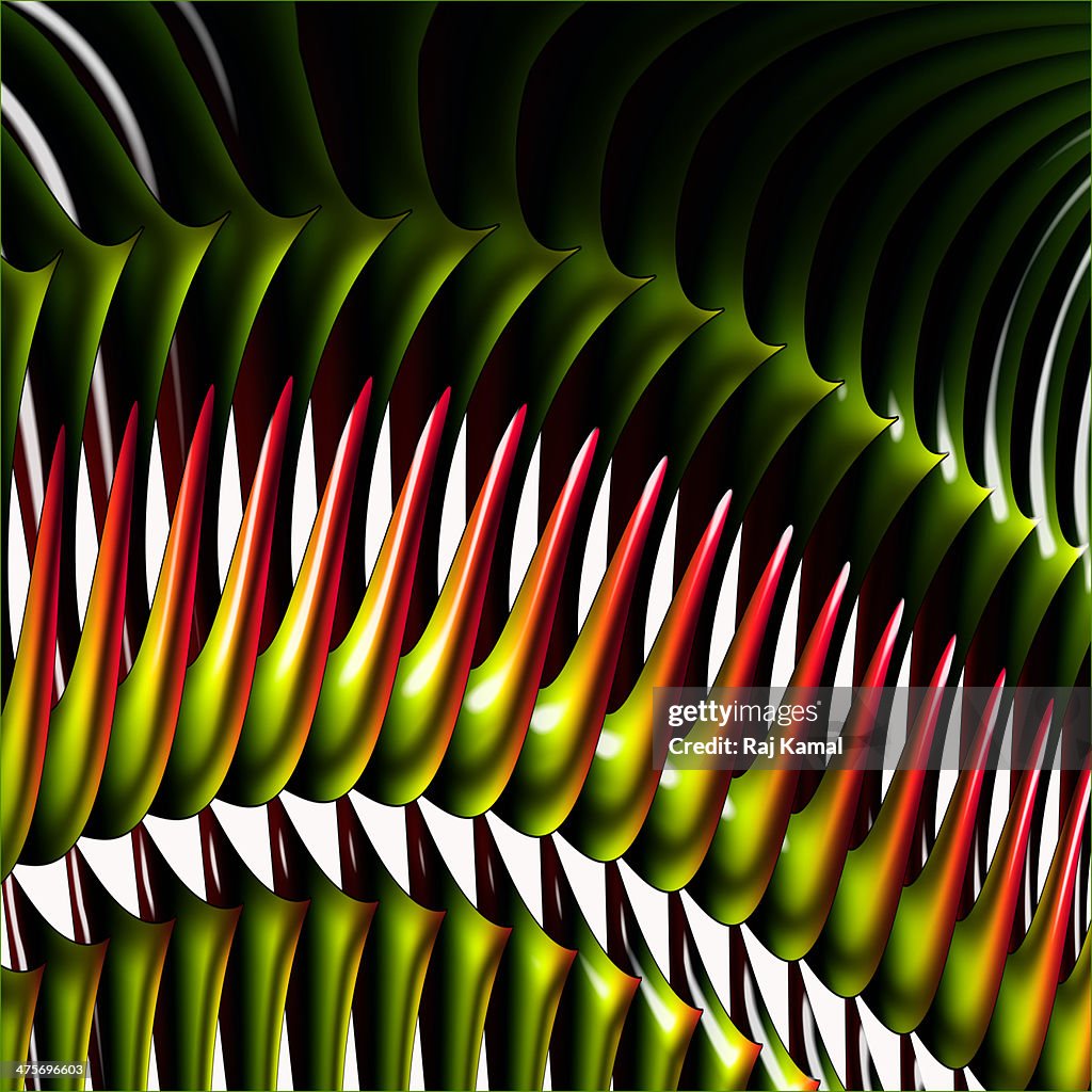Sharp Pointed Shapes Creative Abstract Design High-Res Vector Graphic ...