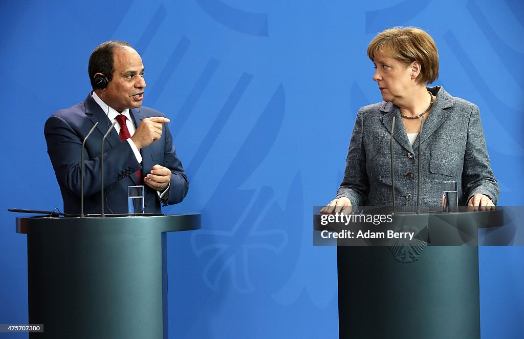 Egyptian President al-Sisi Visits Berlin