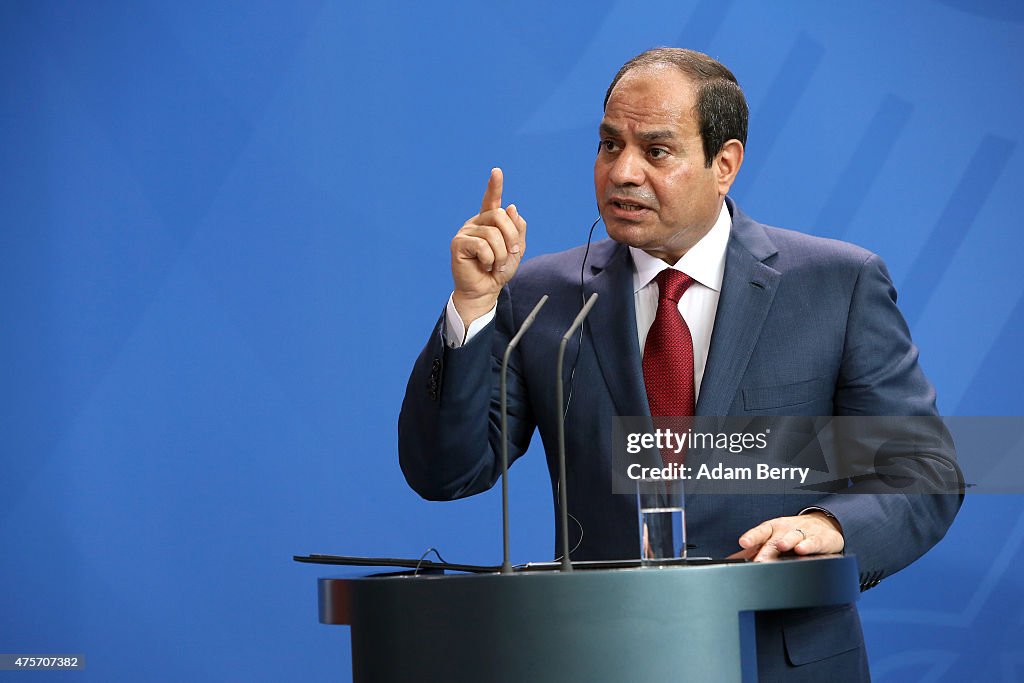 Egyptian President al-Sisi Visits Berlin