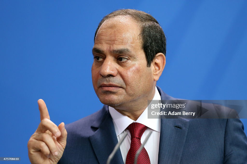 Egyptian President al-Sisi Visits Berlin