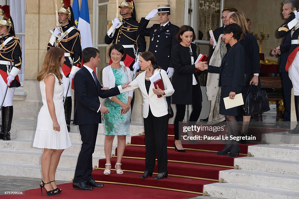 King Felipe Of Spain and Queen Letizia Of Spain On Official Visit In France : Day 2