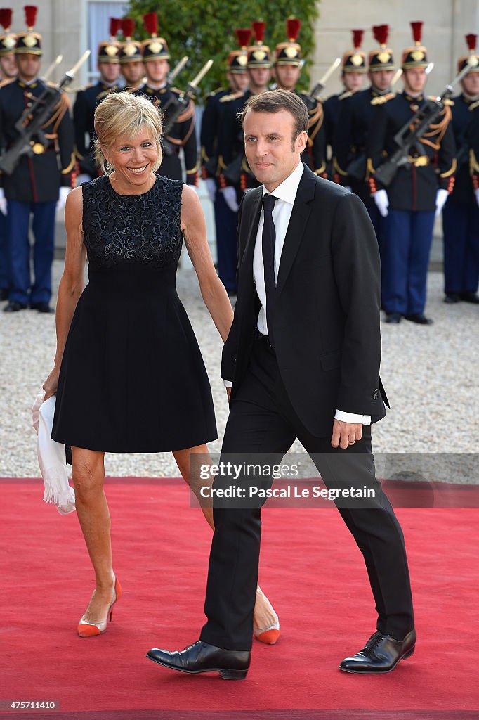 King Felipe Of Spain and Queen Letizia Of Spain On Official Visit In France : Day 1