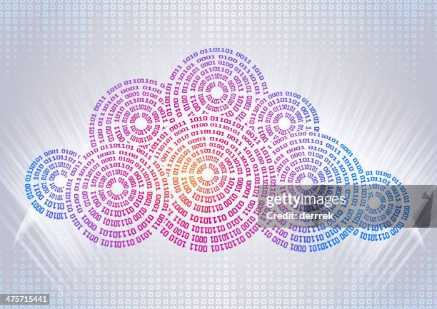 global communications - server lights stock illustrations
