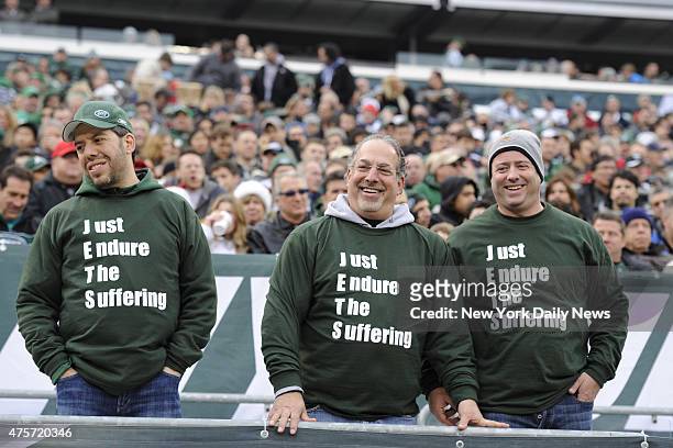 Jets Fans, 1st quarter of New York Jets vs. St. Louis Cardinals at MetLife Stadium. East Rutherford, NJ. Sunday, December 2, 2012.