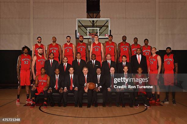 First Raptor Team Picture Toronto Raptors Team Photo Photos and Premium High Res Pictures - Getty ...
