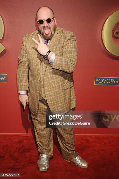 Stephen Kramer Glickman arrives at the QVC 5th Annual Red Carpet Style event at The Four Seasons Hotel on February 28, 2014 in Beverly Hills,...