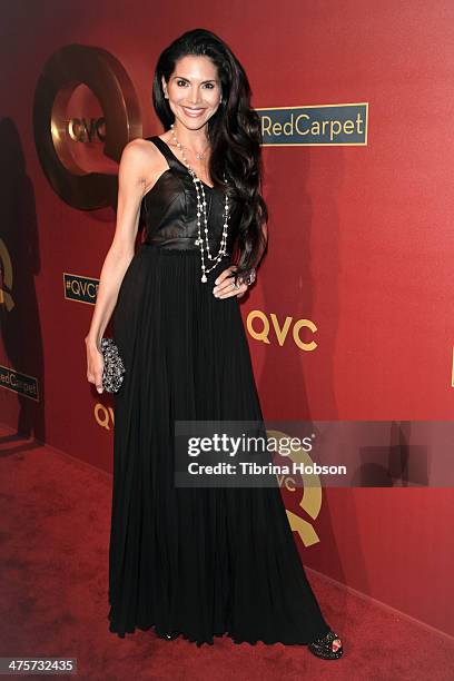 Joyce Giraud attends the QVC 5th annual red carpet style event at The Four Seasons Hotel on February 28, 2014 in Beverly Hills, California.