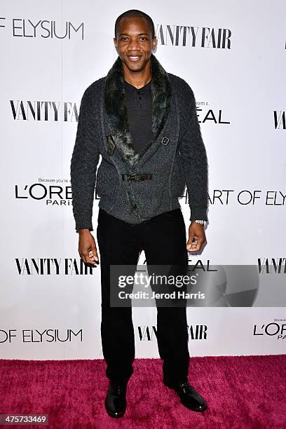 August Richards attends the Vanity Fair Campaign Hollywood Kick Off at Sadie Kitchen and Lounge on February 28, 2014 in Los Angeles, California.