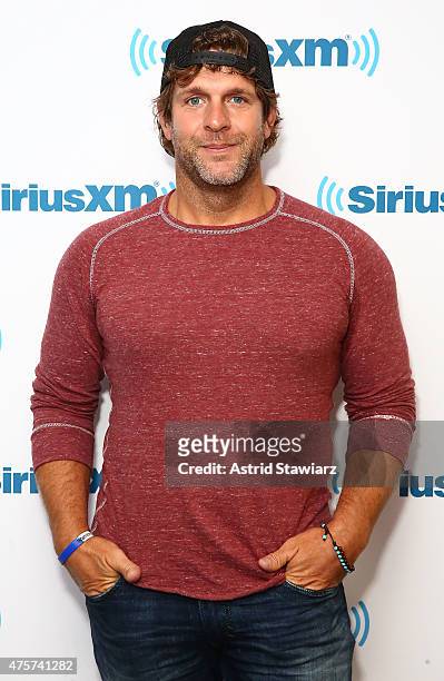 Musician Billy Currington visits the SiriusXM Studios on June 3, 2015 in New York City.