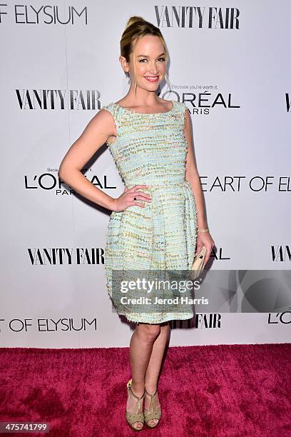 Kelley Jakle attends the Vanity Fair Campaign Hollywood Kick Off at Sadie Kitchen and Lounge on February 28, 2014 in Los Angeles, California.