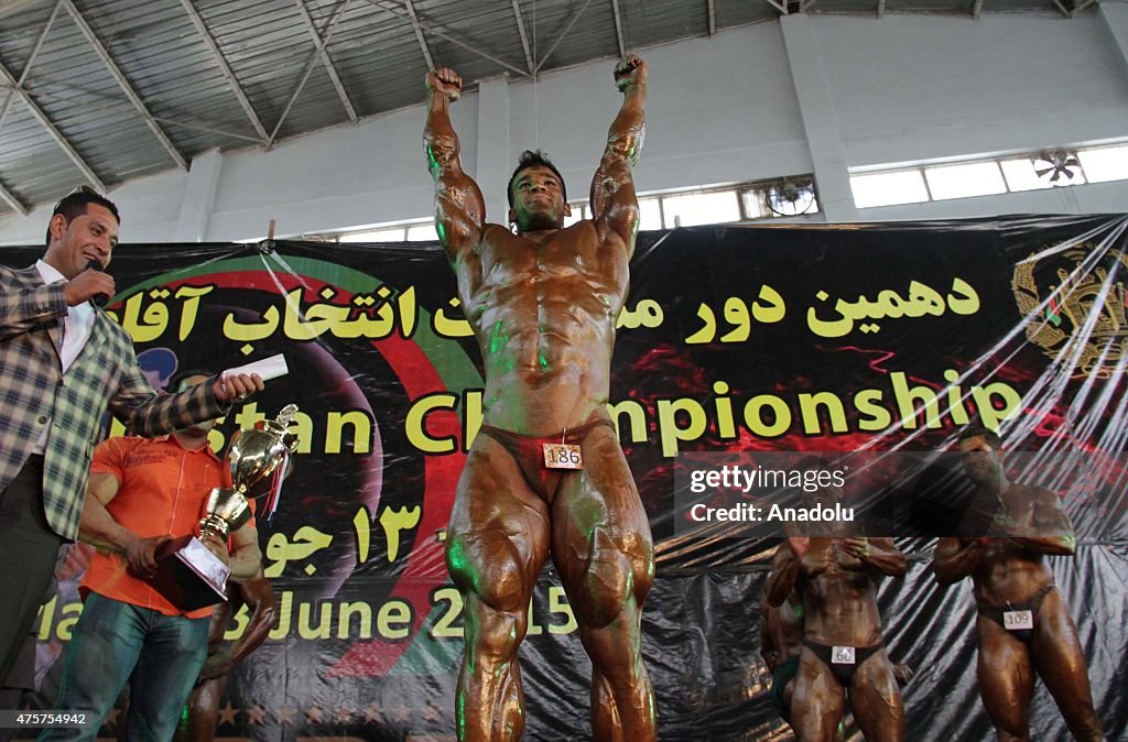 Mr. Afghanistan bodybuilding contest