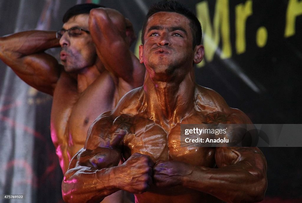 Mr. Afghanistan bodybuilding contest