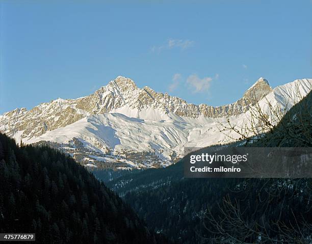 piz mitgel, tinzenhorn - miloniro 個照片及圖片檔