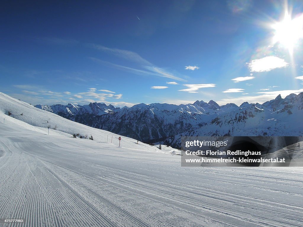 Skiing at the Ifen