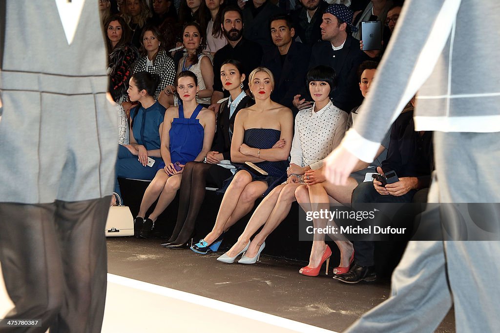 Viktor&Rolf : Front Row  - Paris Fashion Week Womenswear Fall/Winter 2014-2015