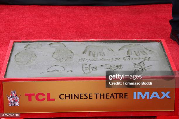 General view of atmosphere during the TCL Chinese Theatre IMAX hand/footprint ceremony honoring Justin Lin, Zhao Wei, Huang Xiaoming during the 88th...