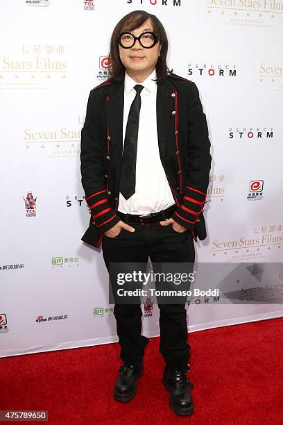 Music producer Wayne Kao attends the TCL Chinese Theatre IMAX hand/footprint ceremony honoring Justin Lin, Zhao Wei, Huang Xiaoming during the 88th...