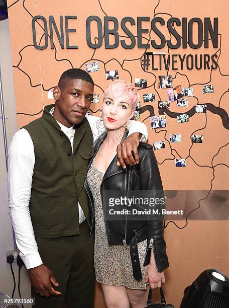 Labrinth and Femme attend the launch of OAKLEY IN RESIDENCE: LONDON, a pop-up cycling destination and hangout for creative collaboration on June 3,...