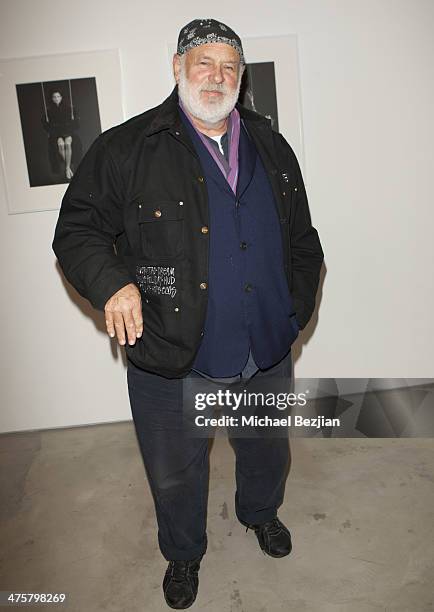 Photographer Bruce Weber attends Opening Reception For Robert Mapplethorpe at OHWOW Gallery on February 28, 2014 in Los Angeles, California.